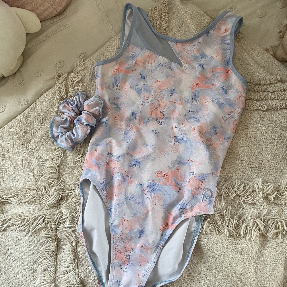 plum practicewear gymnastics leotard